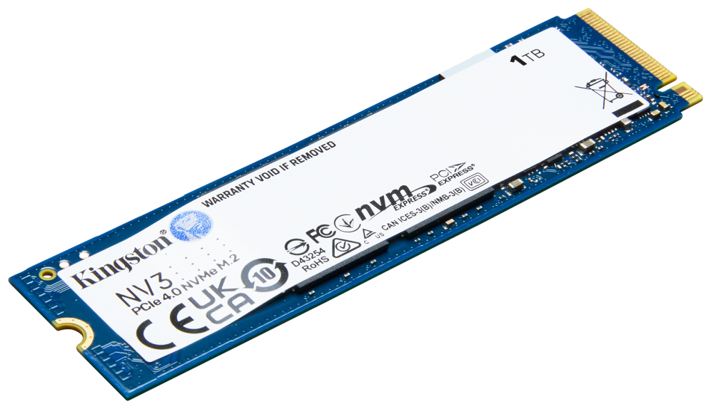 Kingston Technology 1000G NV3 M.2 2280 NVMe SSD - detalle