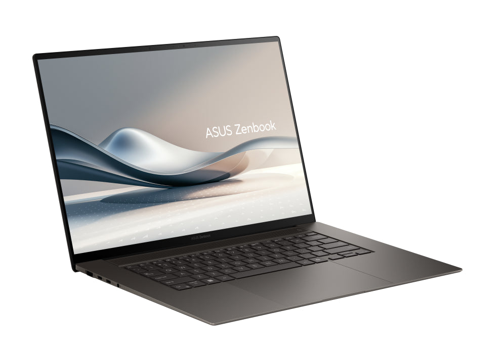 ASUS Zenbook S 16 OLED UM5606WA-RK320W Copilot+ PC - Ordenador Portátil 16" WQXGA+ 120Hz (AMD Ryzen AI 9 370. 32GB RAM. 1TB SSD. Radeon 890M. Windows 11 Home) Gris Zumaia - Teclado QWERTY español