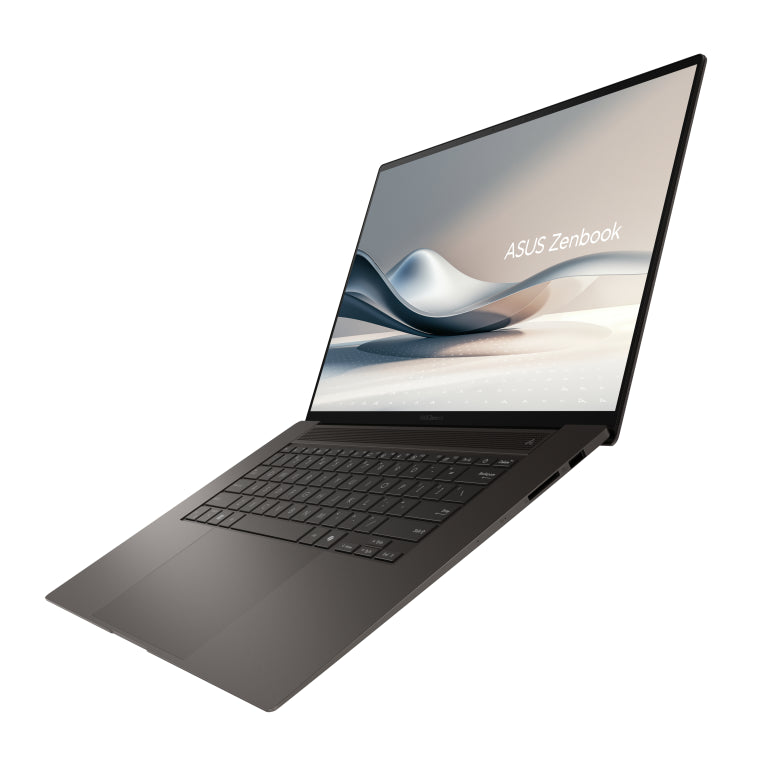 ASUS Zenbook S 16 OLED UM5606WA-RK320W Copilot+ PC - Ordenador Portátil 16" WQXGA+ 120Hz (AMD Ryzen AI 9 370. 32GB RAM. 1TB SSD. Radeon 890M. Windows 11 Home) Gris Zumaia - Teclado QWERTY español