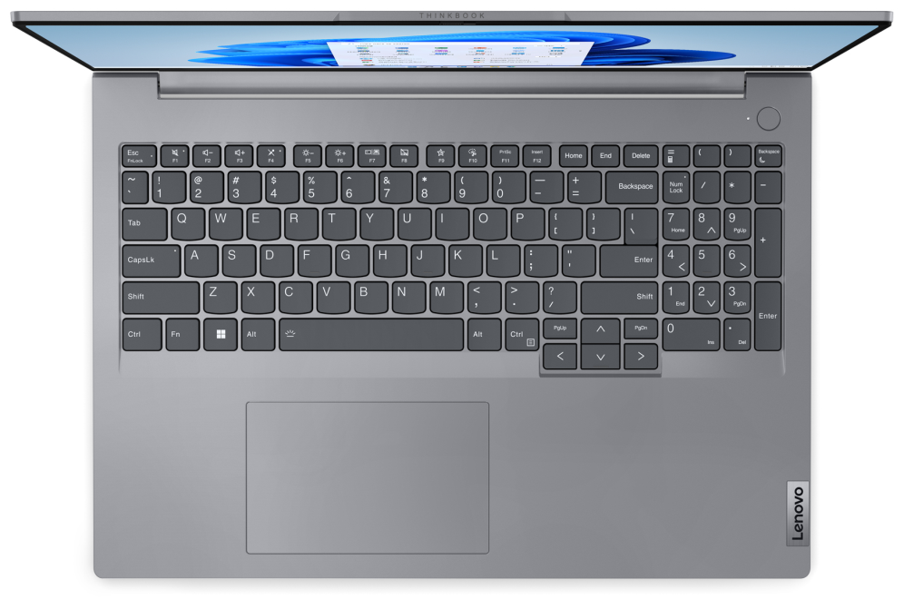 Lenovo ThinkBook 16 G6 IRL Intel® Core™ i5 i5-13420H Portátil 40.6 cm (16") WUXGA 16 GB DDR5-SDRAM 512 GB SSD Wi-Fi 6 (802.11ax) Windows 11 Pro Gris - detalle