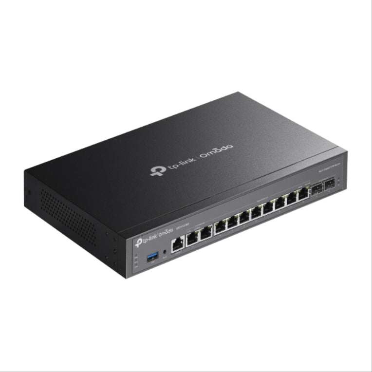 TP-Link Omada ER7412-M2 router 2.5 Gigabit Ethernet. Gigabit Ethernet Negro