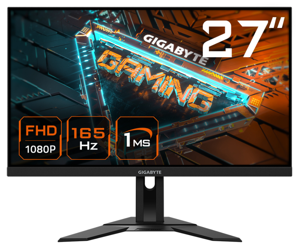 GIGABYTE G27F 2 pantalla para PC 68.6 cm (27") 1920 x 1080 Pixeles Full HD LED Negro - detalle