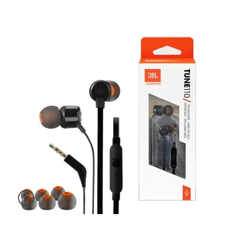 JBL T110 BLACK / AURICULARES INEAR CON CABLE - detalle