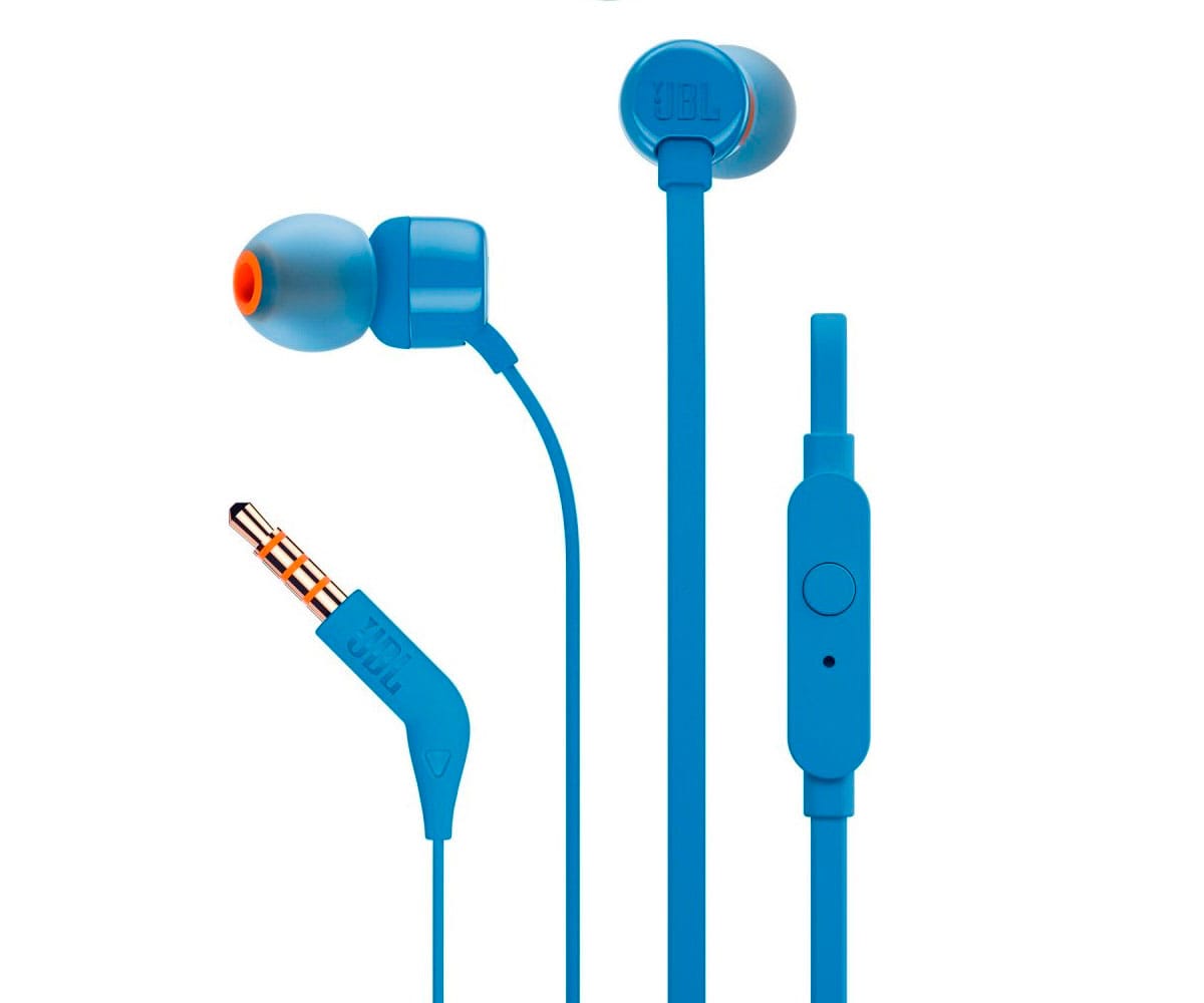 JBL T110 BLUE / AURICULARES INEAR CON CABLE - detalle
