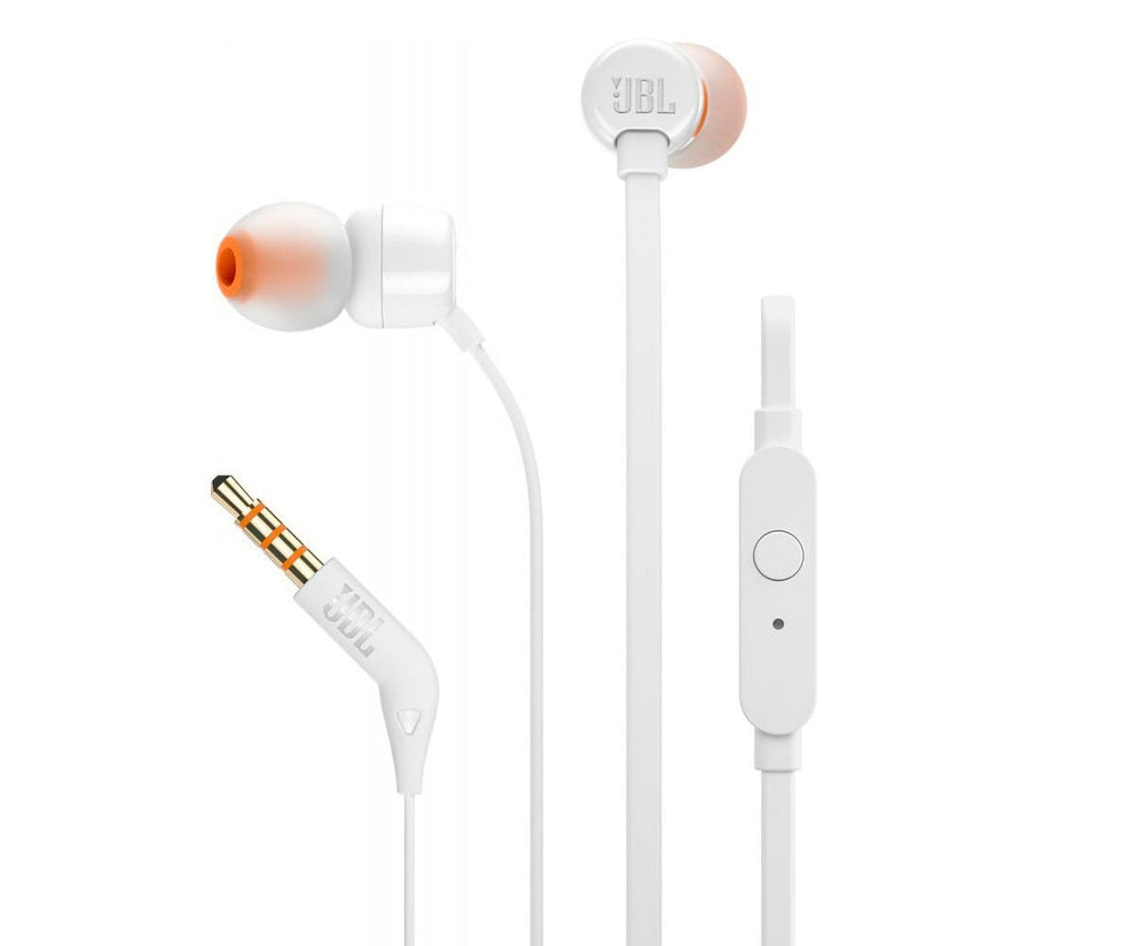 JBL T110 WHITE / AURICULARES INEAR CON CABLE - detalle
