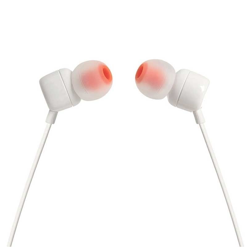 JBL T110 WHITE / AURICULARES INEAR CON CABLE - detalle
