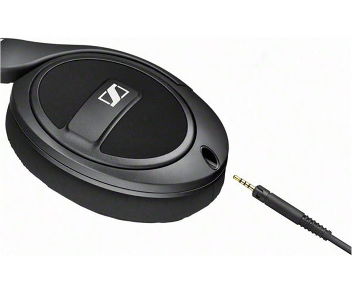 SENNHEISER HD569 BLACK / AURICULARES OVEREAR CON CABLE - detalle
