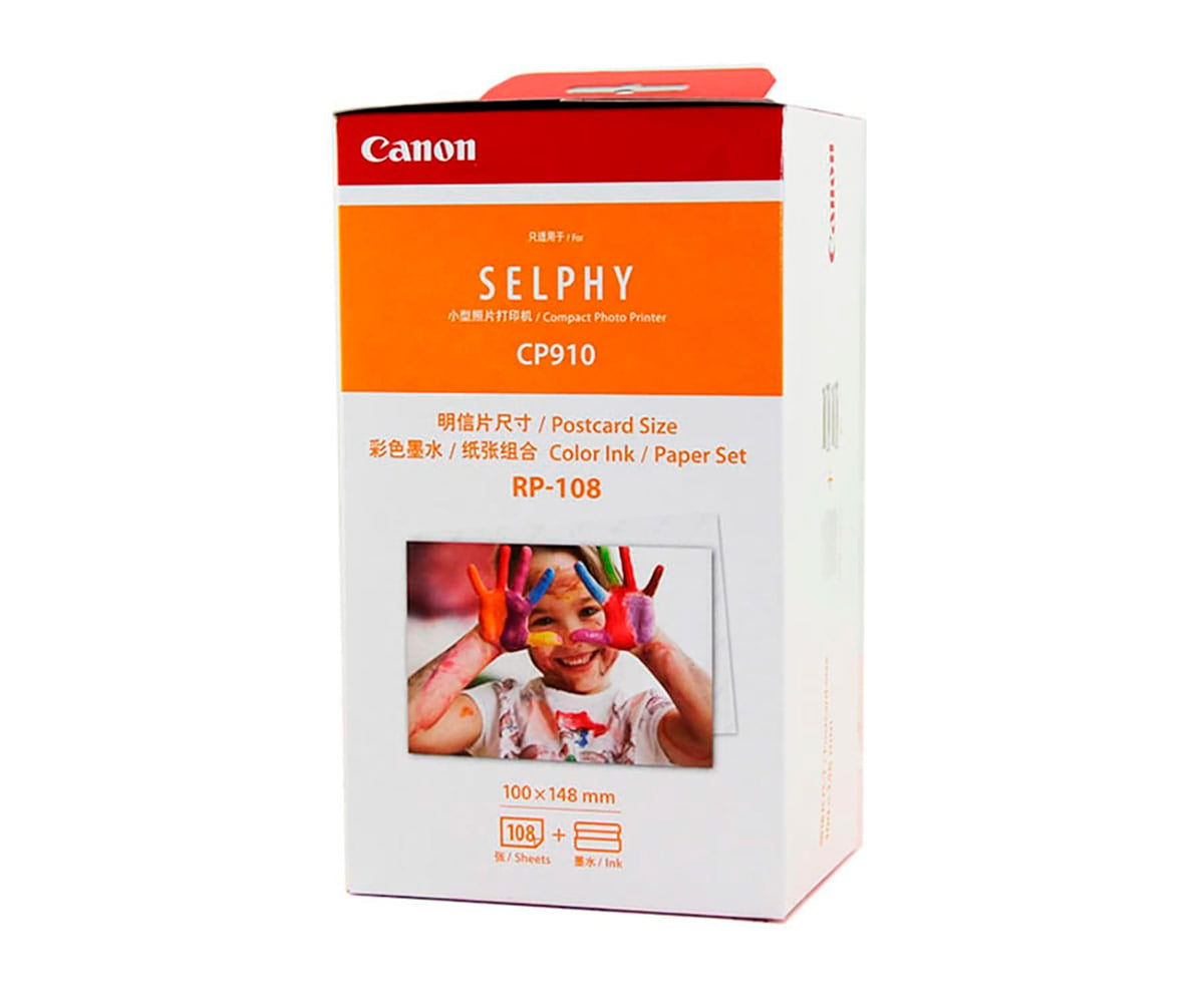 CANON RP-108 / RECAMBIO PARA CANON SELPHY CARTUCHO + PAPEL