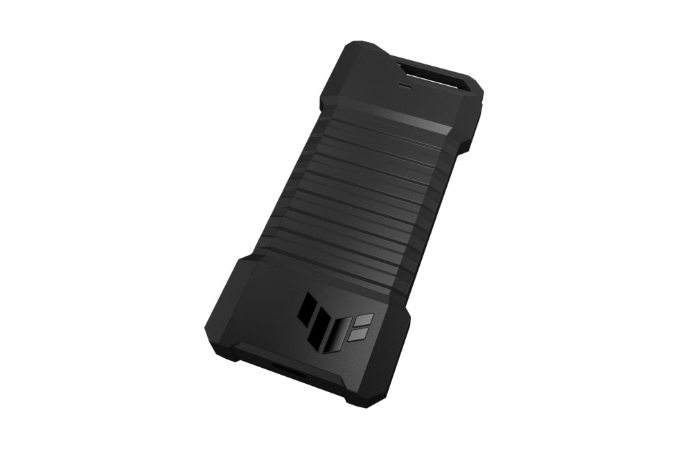 ASUS ESD-T1A/BLK/G/AS// Carcasa externa para unidade de estado sólido (SSD) negra M.2