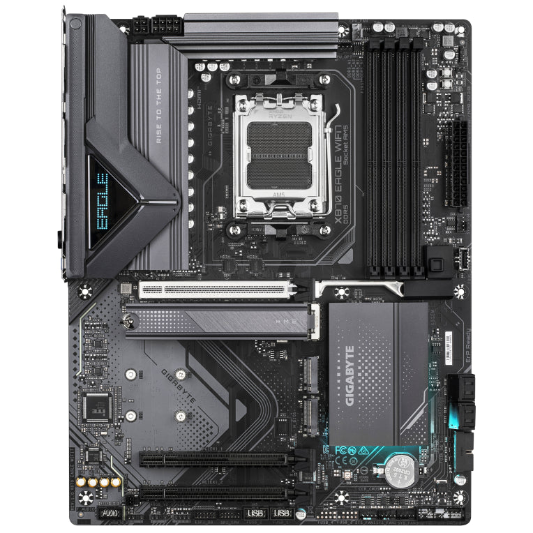 Placa base GIGABYTE X870 EAGLE WIFI7 con AMD X870, zócalo AM5, ATX