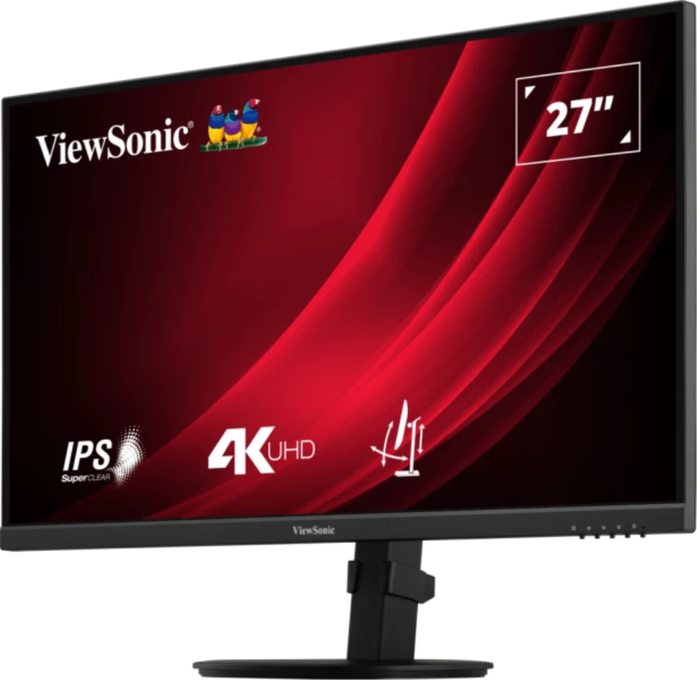 Viewsonic VG Series VG2708-4K pantalla para PC 68.6 cm (27") 3840 x 2160 Pixeles 4K Ultra HD LED Negro - detalle