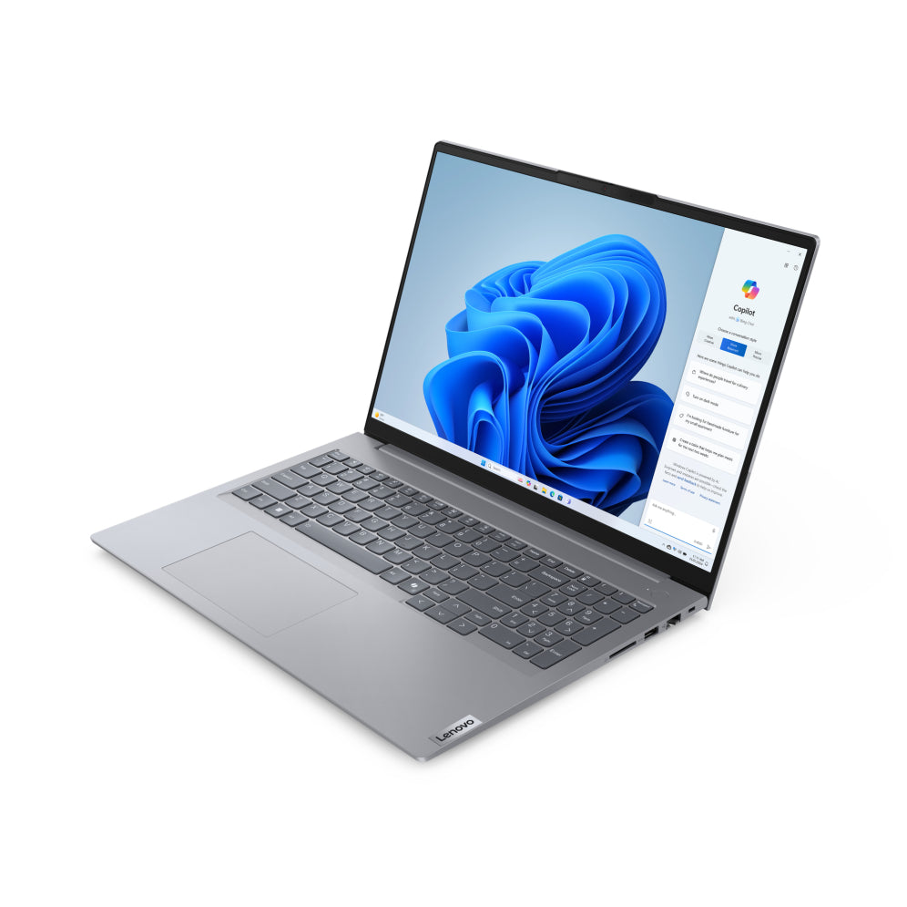 Lenovo ThinkBook 16 G7 ARP AMD RyzenT 5 7535HS Portátil 40.6 cm (16") WUXGA 16 GB DDR5-SDRAM 512 GB SSD Wi-Fi 6 (802.11ax) Windows 11 Pro Español Gris
