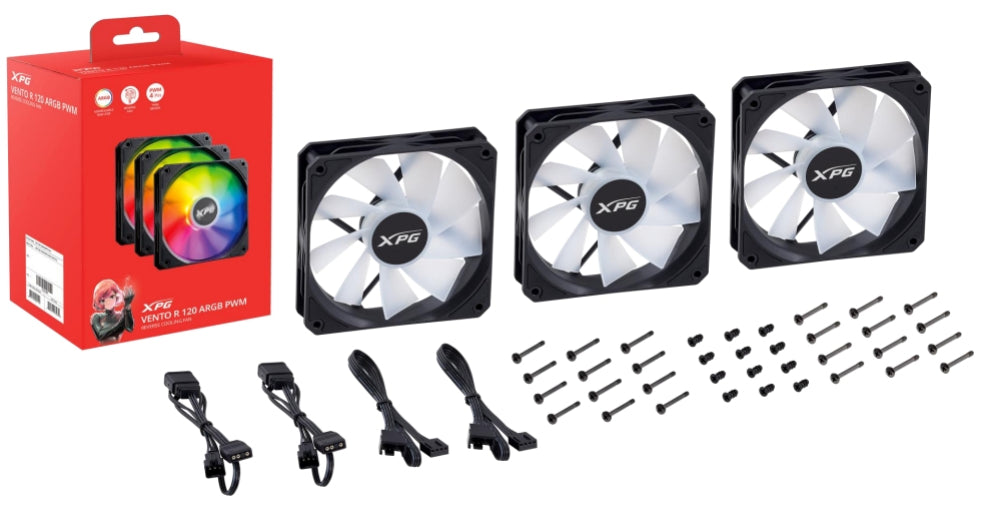 XPG VENTO R 120 ARGB PWM Carcasa del ordenador Ventilador 12 cm 1 pieza(s)
