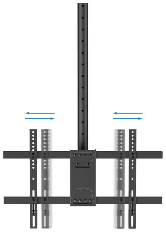 TooQ LPCE1186TSLI-XL-B soporte para TV 2.18 m (86") - detalle