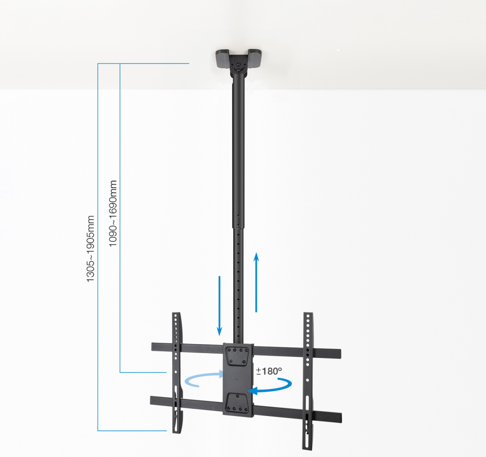 TooQ LPCE1186TSLI-XL-B soporte para TV 2.18 m (86") - detalle