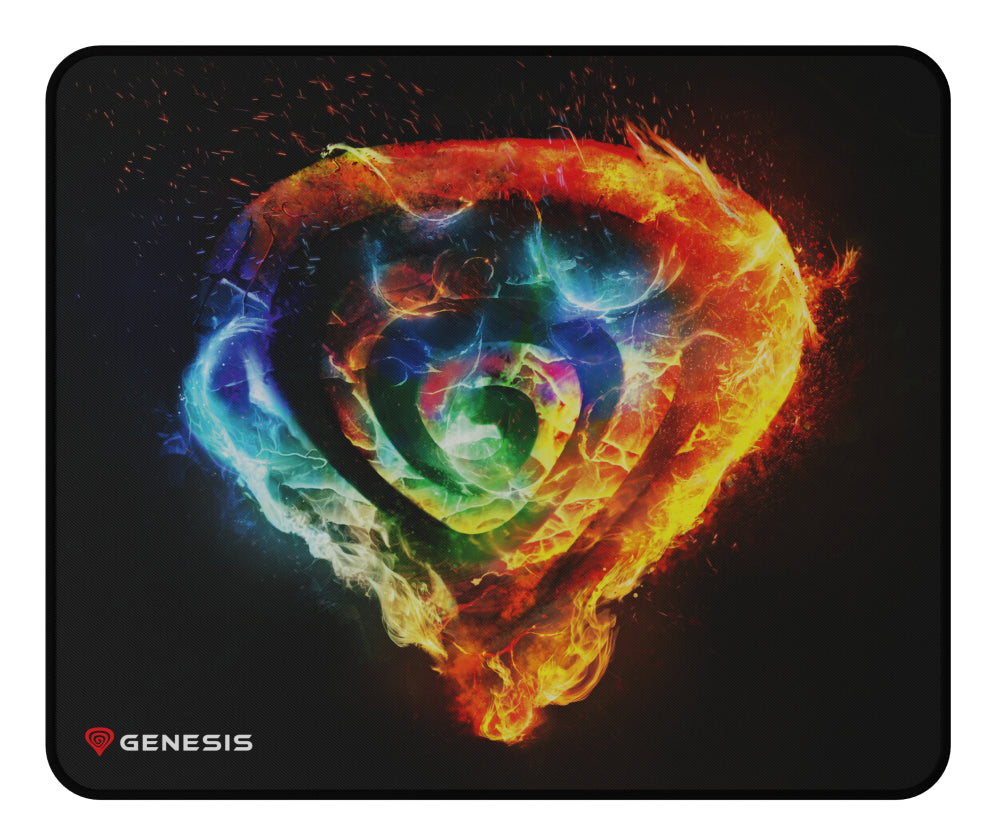 GENESIS Carbon 500 M Fire G2 Alfombrilla de ratón para juegos Multicolor