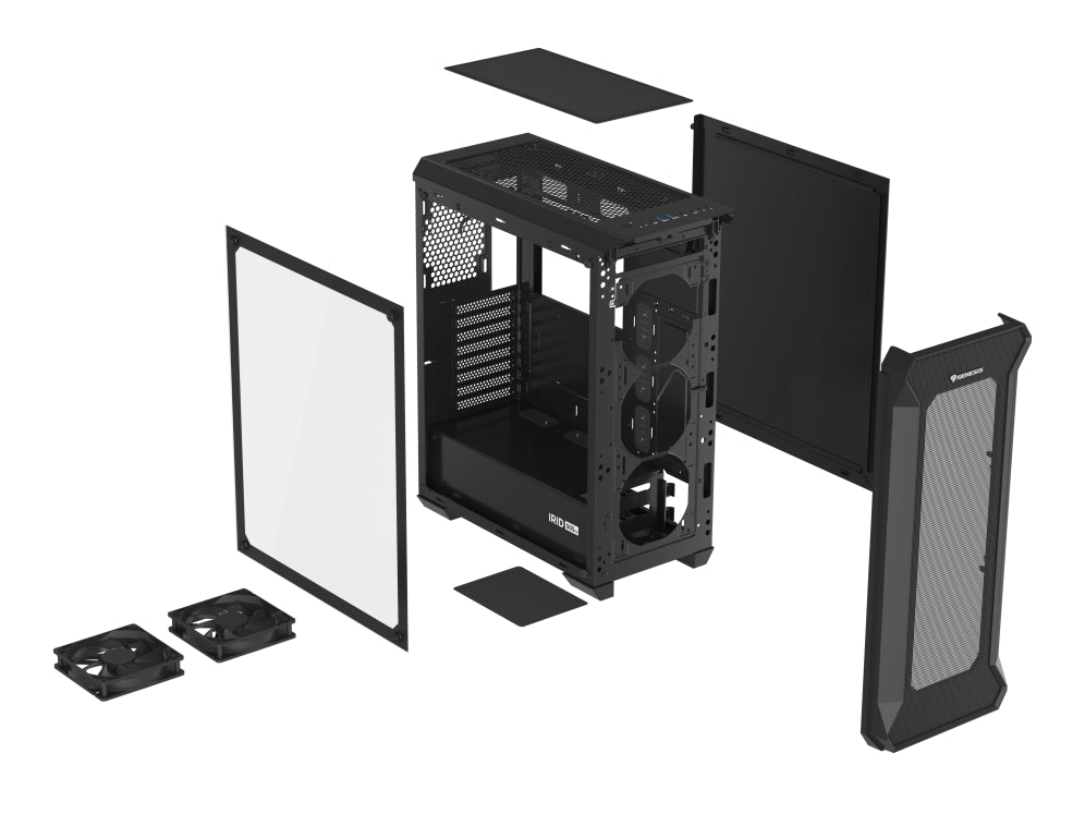 GENESIS Irid 505 Midi Tower Negro