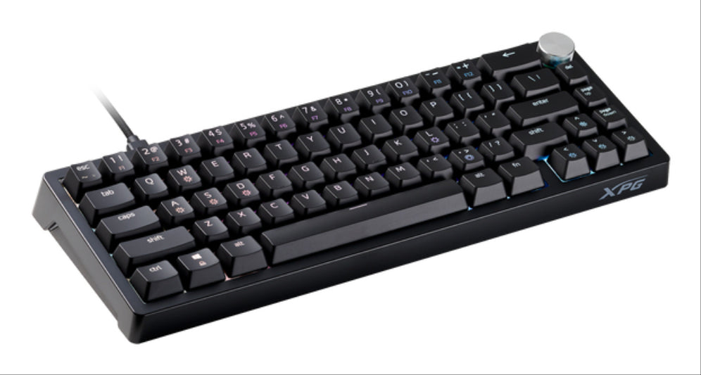 XPG SORCERER MINI teclado Juego USB QWERTY Inglés Negro