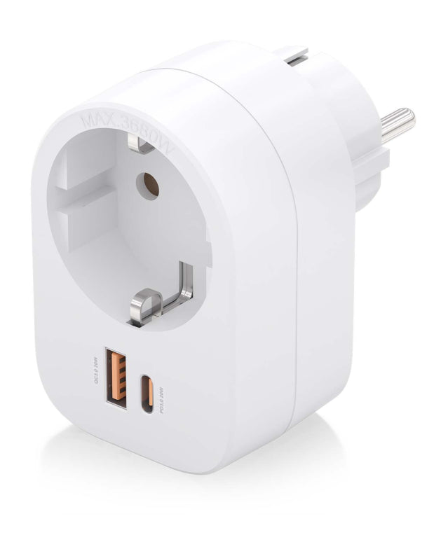 AISENS ASPS-1A1C06-W cargador de dispositivo móvil Universal Blanco Corriente alterna Carga rápida Interior