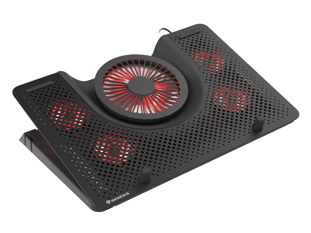 GENESIS Oxid 550 almohadilla fría 43.9 cm (17.3") 2800 RPM Negro