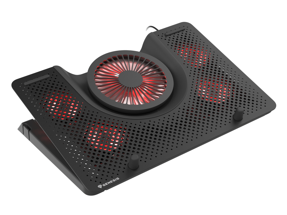 GENESIS Oxid 550 almohadilla fría 43.9 cm (17.3") 2800 RPM Negro - detalle