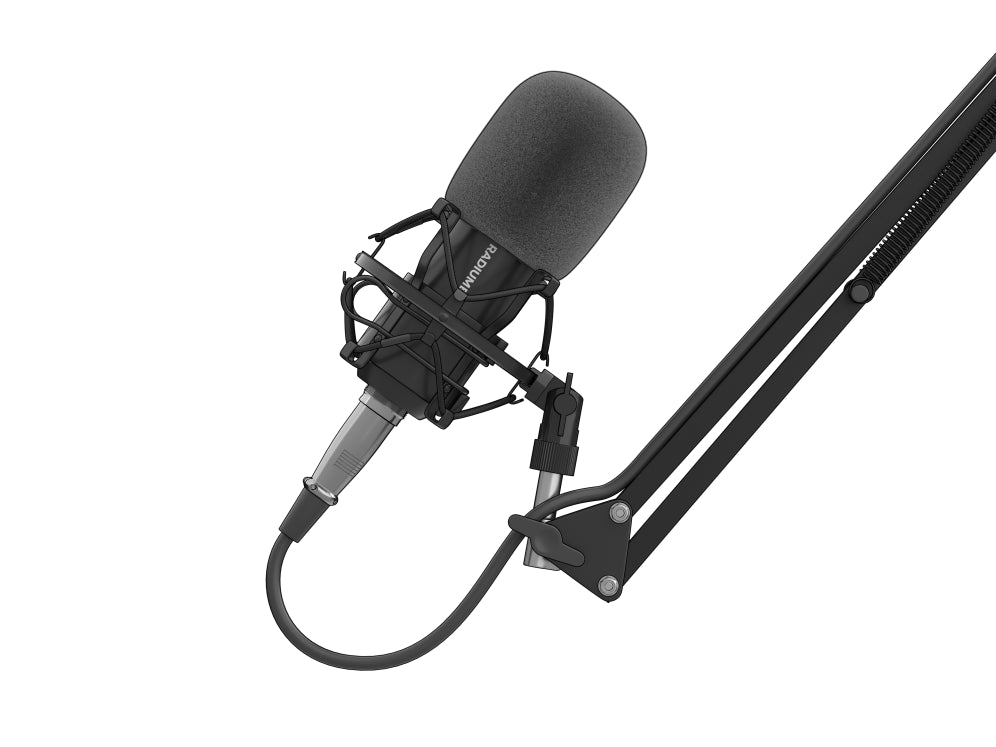 GÈNESI Radium 300 XLR Negre Micròfon d'estudi