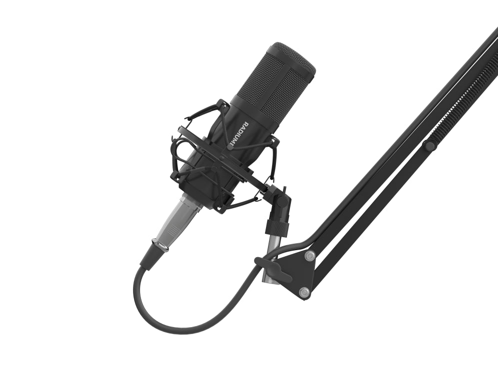 GÈNESI Radium 300 XLR Negre Micròfon d'estudi