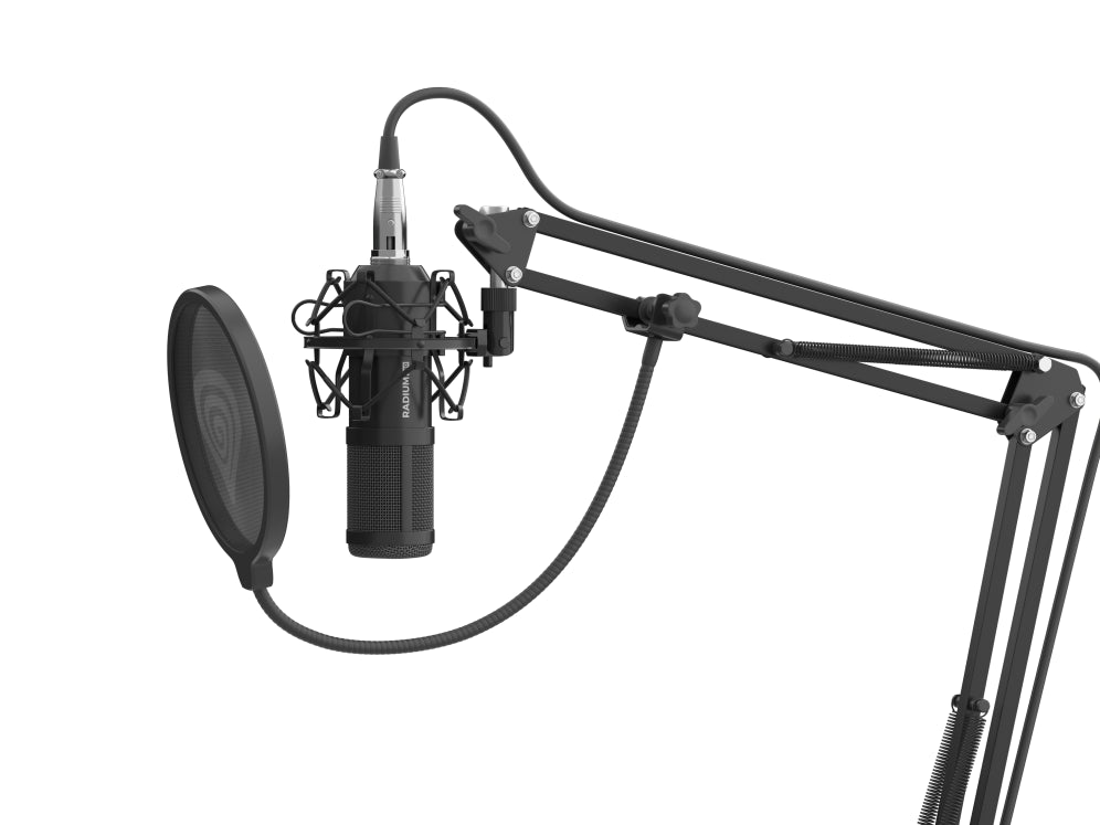 GÈNESI Radium 300 XLR Negre Micròfon d'estudi