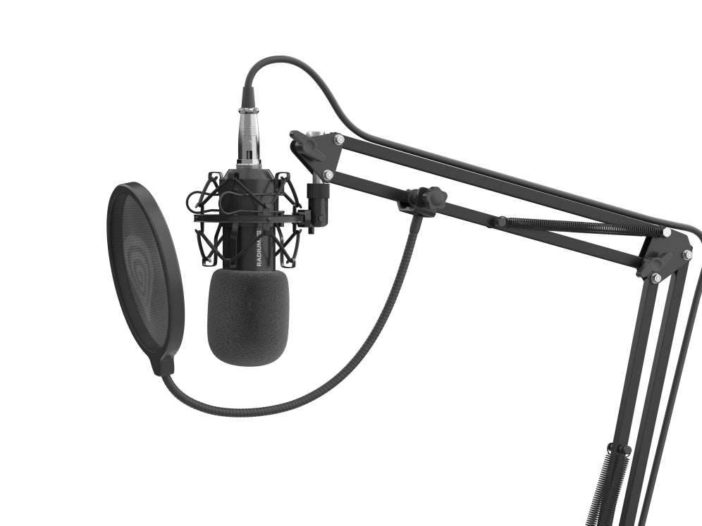 GÈNESI Radium 300 XLR Negre Micròfon d'estudi