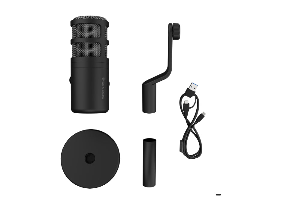 GENESIS Radium 350D Negro Micrófono para PC