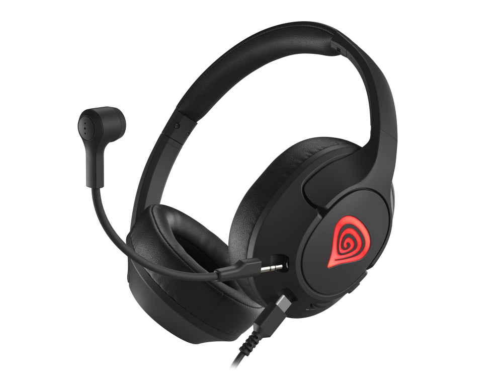 GENESIS Radon 800 Auriculares Alámbrico Diadema Juego USB tipo A Negro