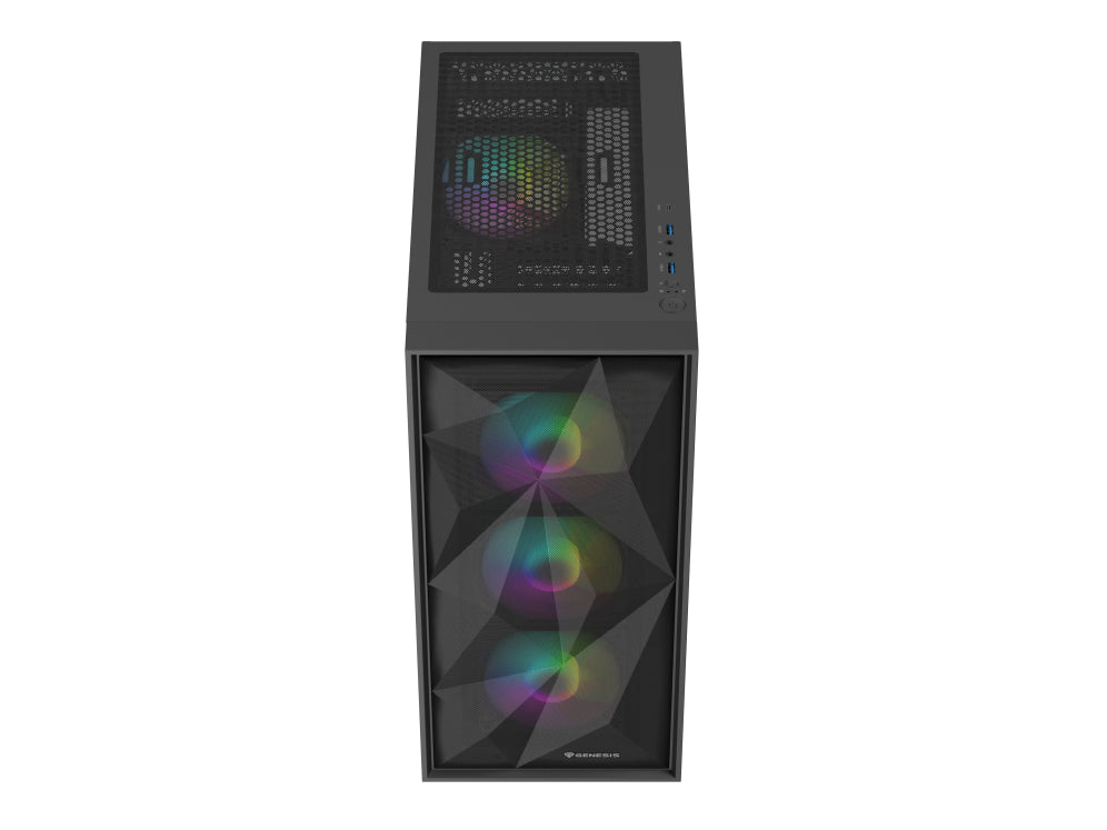GENESIS Diaxid 605 ARGB Midi Tower Negro