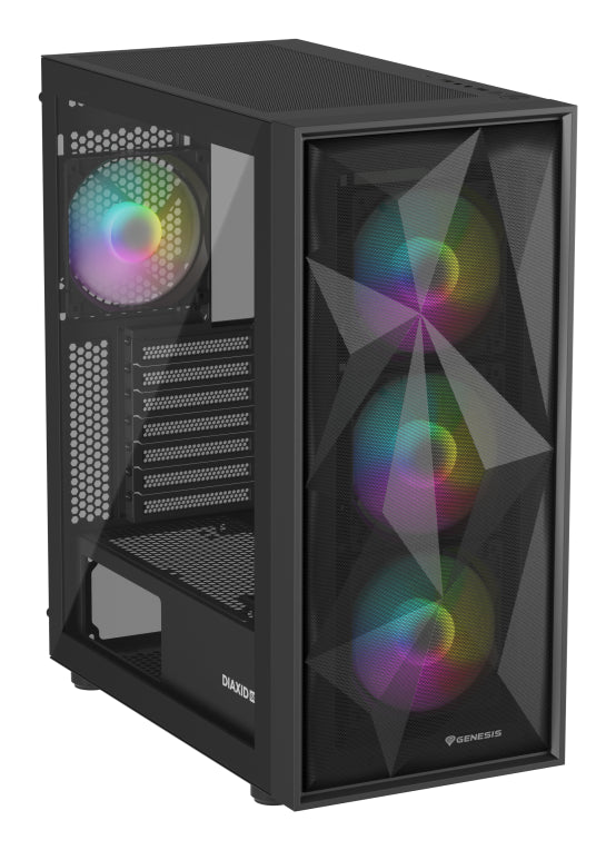 GENESIS Diaxid 605 ARGB Midi Tower Negro