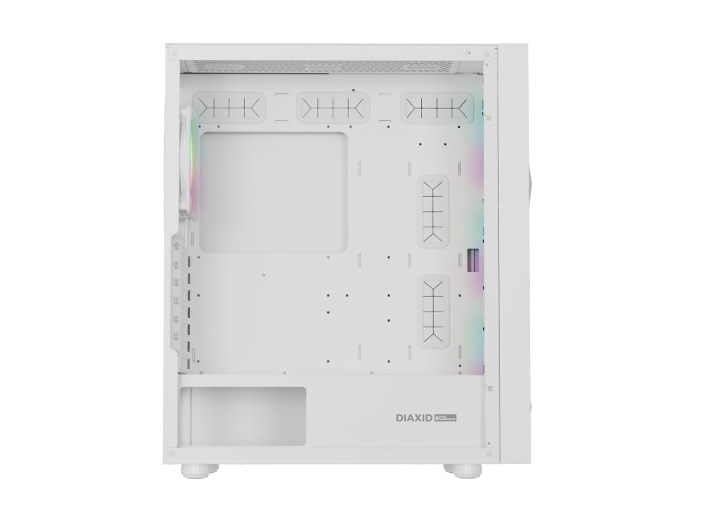 GENESIS Diaxid 605 ARGB Midi Tower Blanco