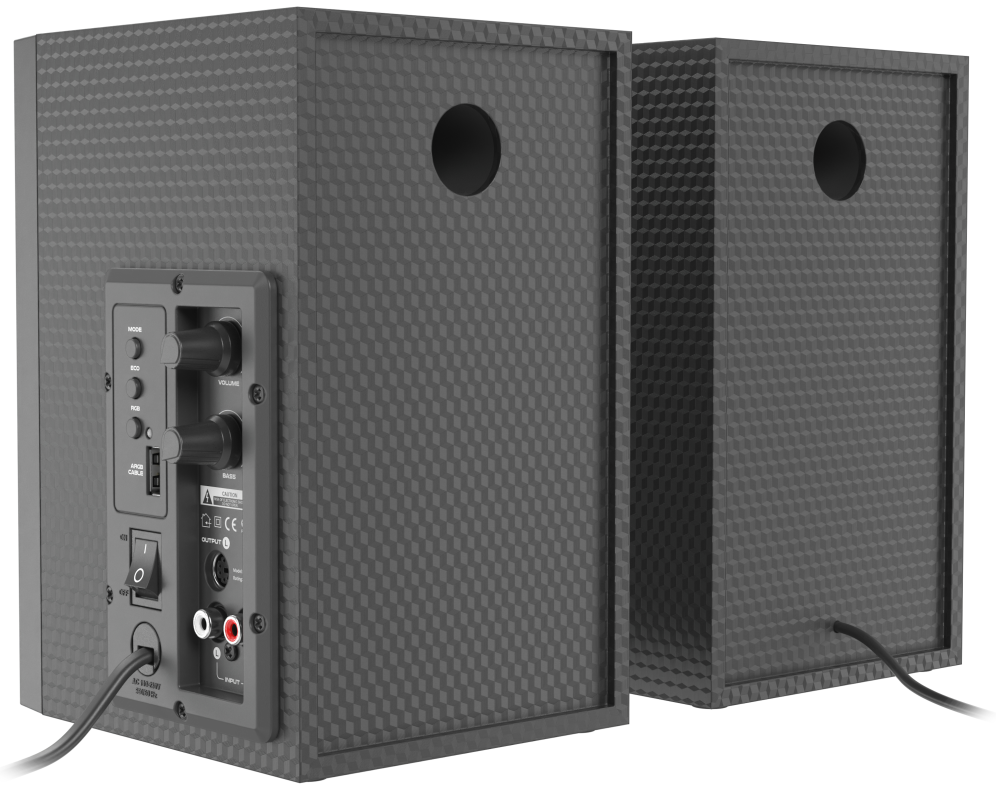 GENESIS Helium 300 BT conjunto de altavoces 24 W PC/ordenador portátil Negro 2.0 canales De 2 vías Bluetooth - detalle