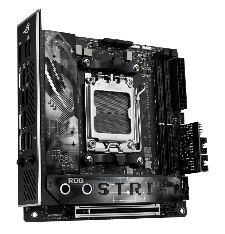 ASUS ROG STRIX X870-I GAMING WIFI AMD X870 Zócalo AM5 mini ITX - detalle