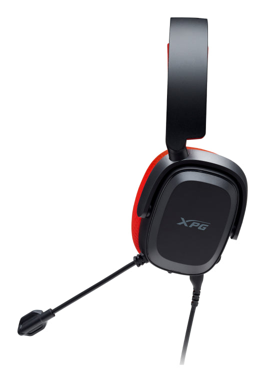 XPG PRECOG STUDIO Auriculares Alámbrico Diadema Juego USB Tipo C Negro. Rojo