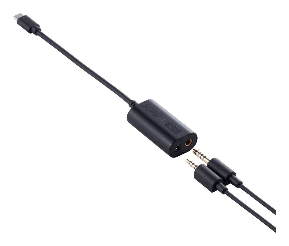 XPG PRECOG STUDIO Auriculares Alámbrico Diadema Juego USB Tipo C Negro. Rojo