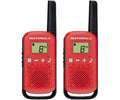 MOTOROLA TALKABOUT T42 ROJO / PAREJA DE WALKIE TALKIES 4KM