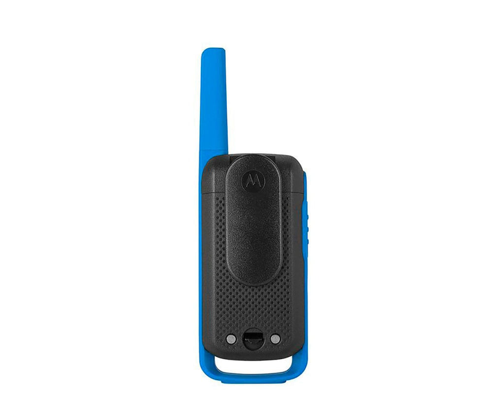 MOTOROLA TALKABOUT T62 AZUL / PAREJA DE WALKIE TALKIE - detalle