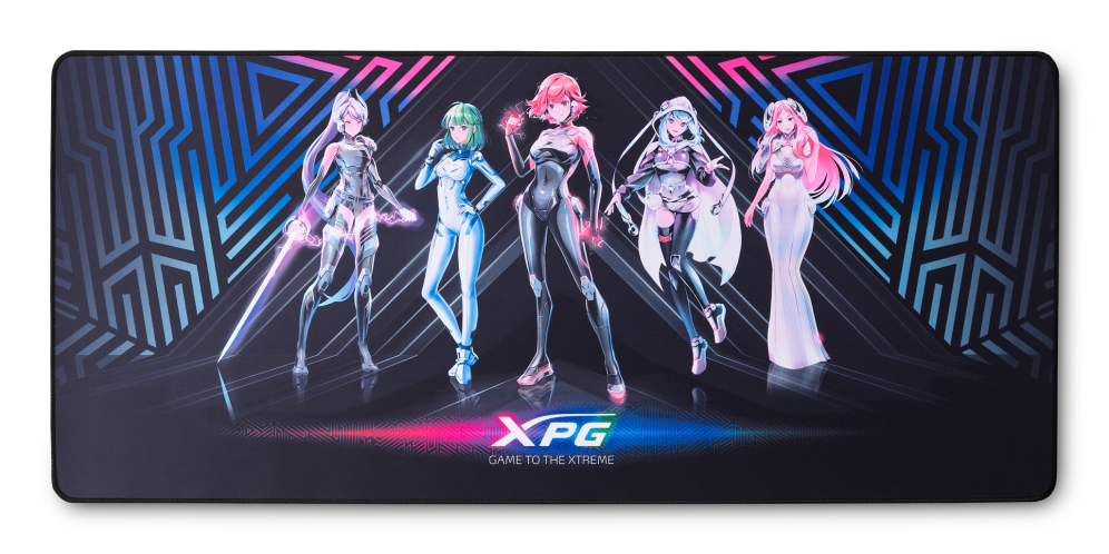XPG Frontline XL Saga Series Alfombrilla de ratón para juegos Multicolor - detalle