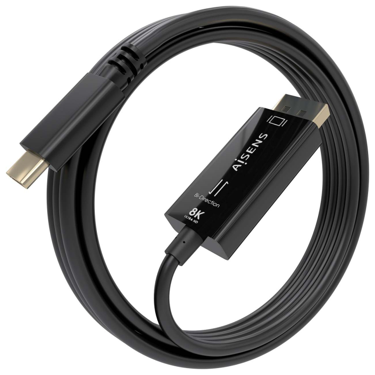 AISENS A109-0879 adaptador de cable de vídeo 1.8 m USB Tipo C - detalle
