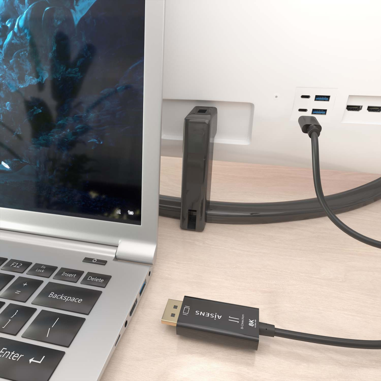 AISENS A109-0879 adaptador de cable de vídeo 1.8 m USB Tipo C - detalle