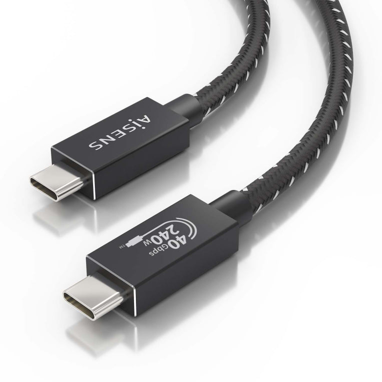 AISENS A156-0867 cable USB USB4 Gen 3x2 1 m USB C