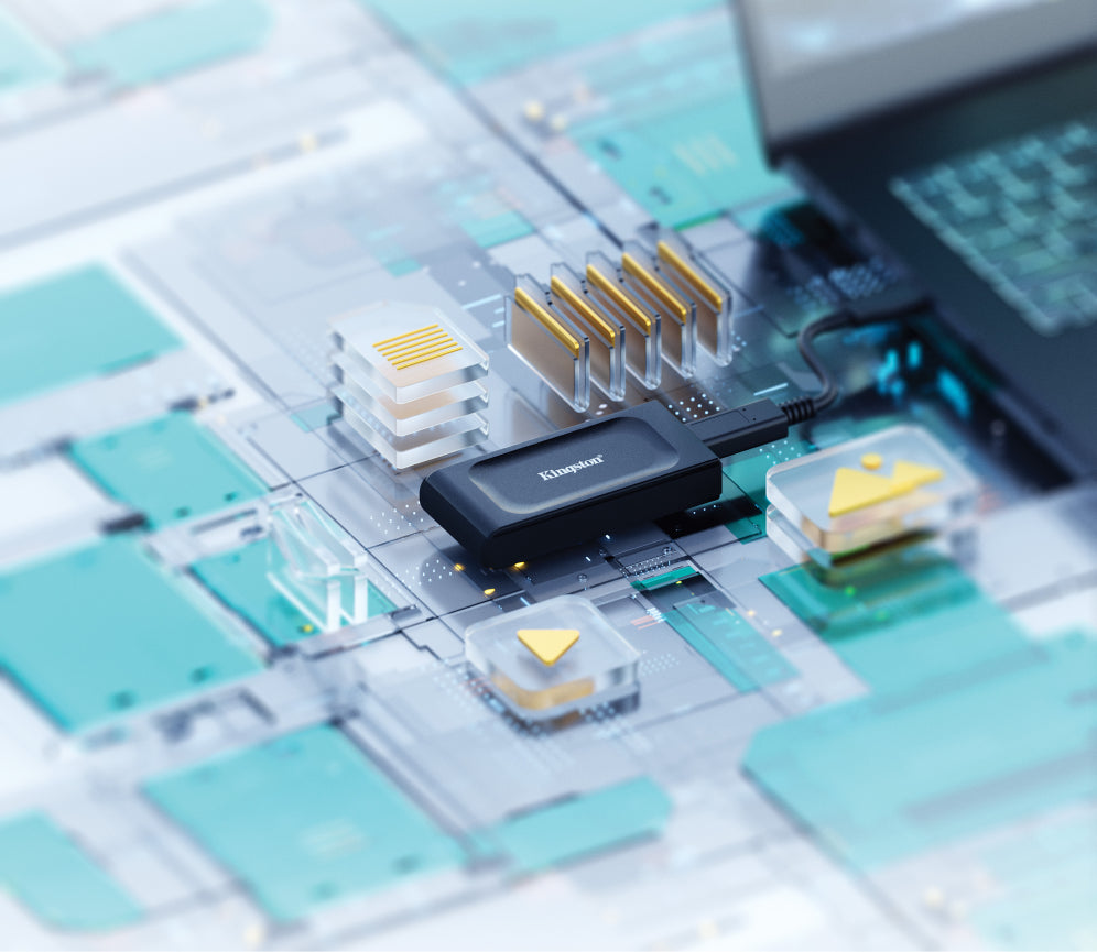 Unidade SSD externa Kingston Technology XS1000 de 2 TB, USB 3.2, 2.ª xeración