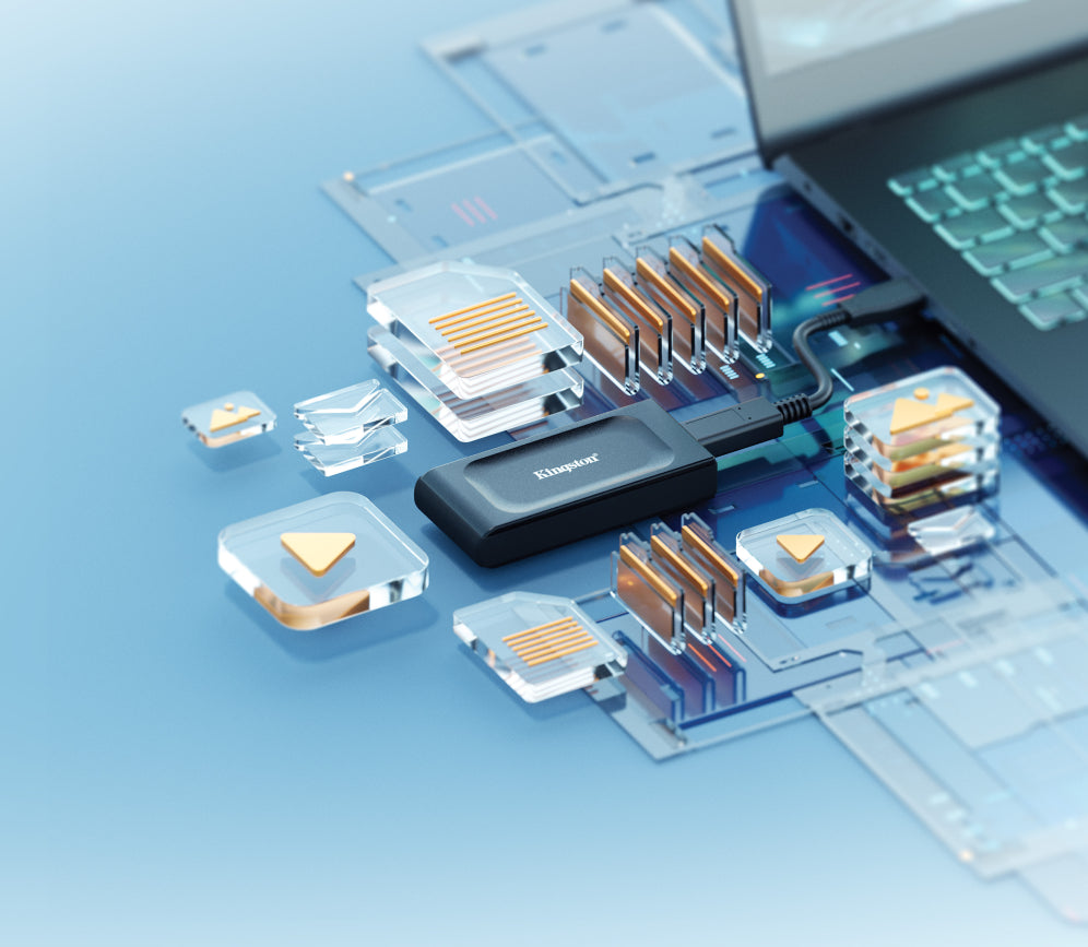 Unidade SSD externa Kingston Technology XS1000 de 2 TB, USB 3.2, 2.ª xeración