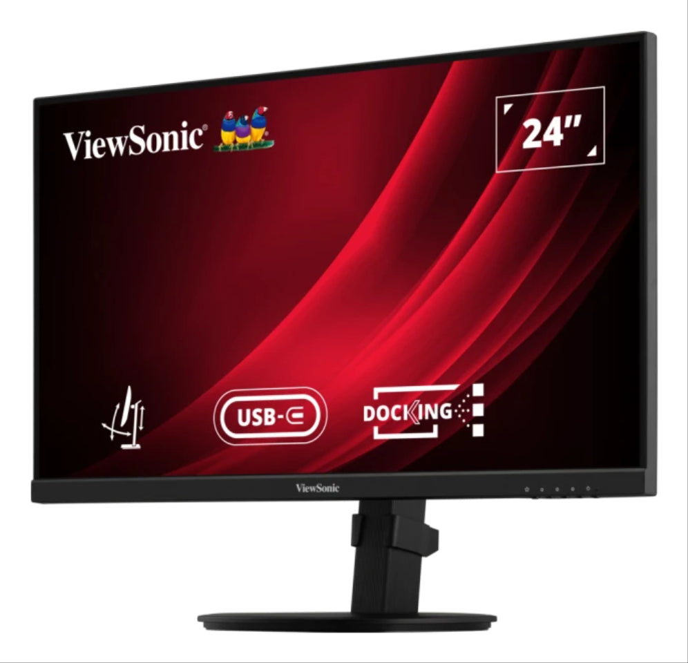 Pantalla para PC Viewsonic VG Series VG2409U-2, 60,5 cm (23,8"), 1920 x 1080 píxeles, Full HD, LED, negro