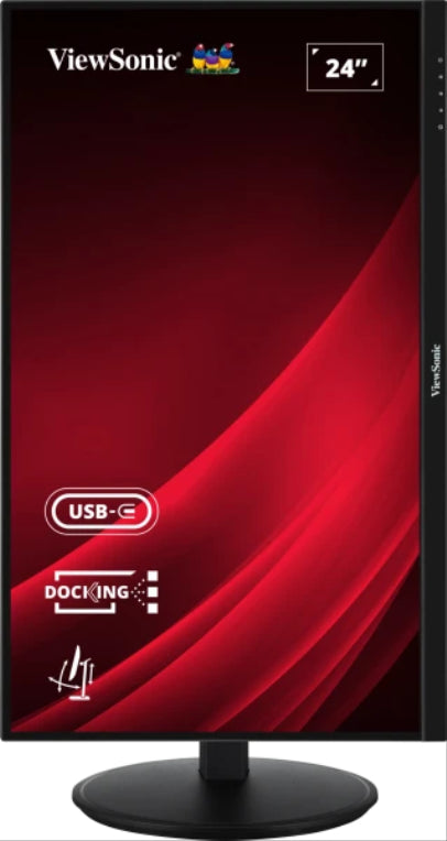 Pantalla para PC Viewsonic VG Series VG2409U-2, 60,5 cm (23,8"), 1920 x 1080 píxeles, Full HD, LED, negro