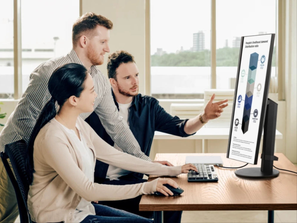 Pantalla para PC Viewsonic VG Series VG2409U-2, 60,5 cm (23,8"), 1920 x 1080 píxeles, Full HD, LED, negro