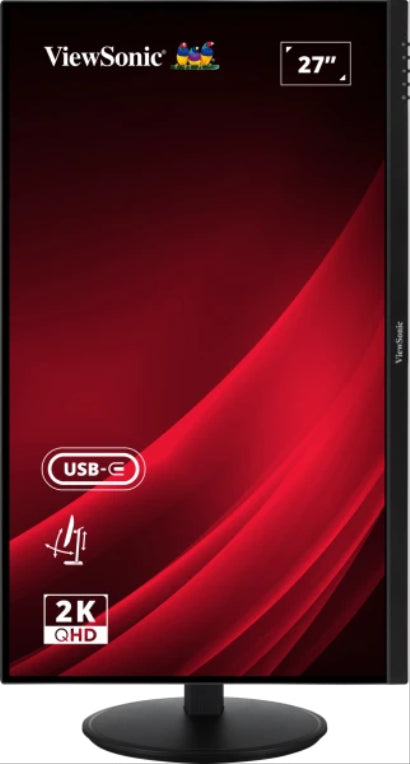 Pantalla para PC Viewsonic VG Series VG2709-2K-MHDU-2, 68,6 cm (27"), 2560 x 1440 píxeles, Quad HD, LED, negro